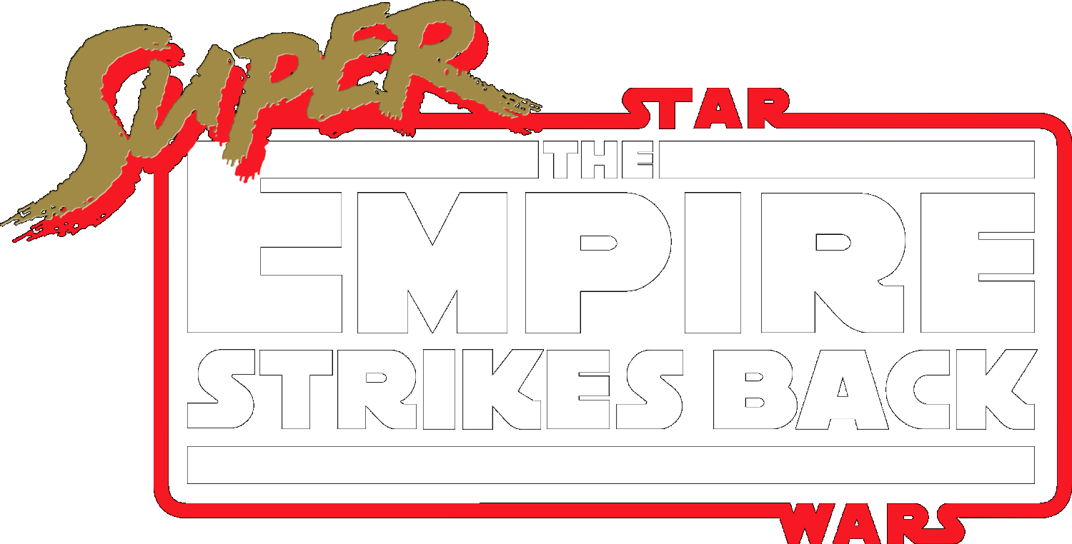 Super Star Wars: The Empire Strikes Back back cover for Super Famicom